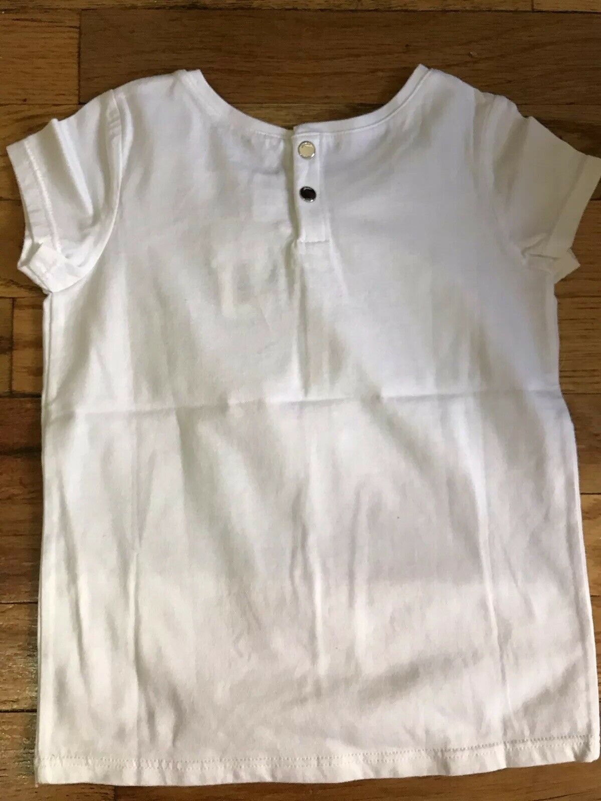 NWT! Lot Of 2 JACADI White Cotton Tops 4 Yrs