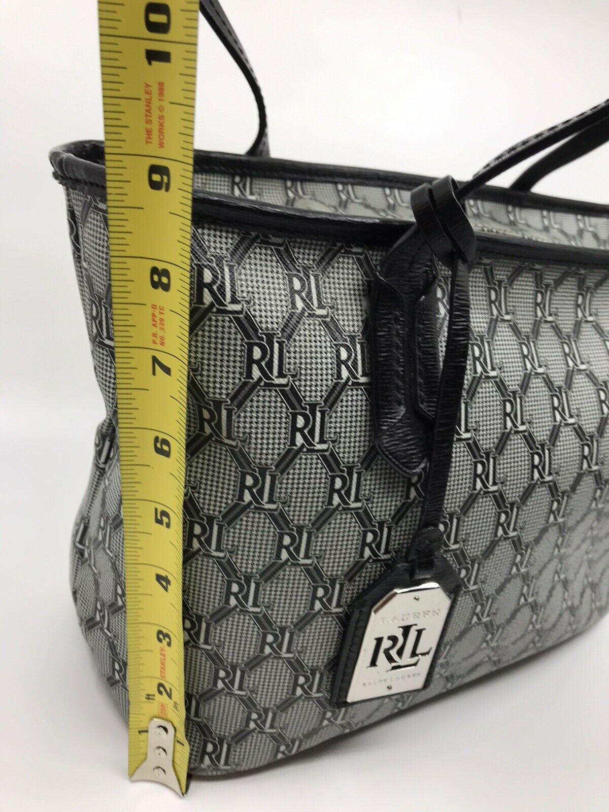 Ralph Lauren All over logo tote