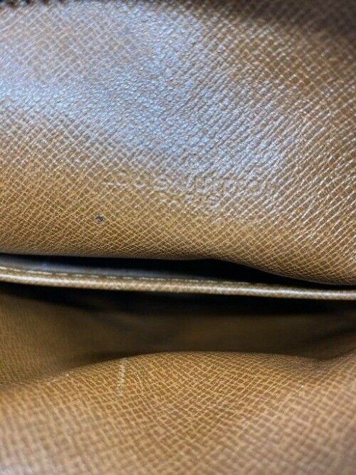 Louis Vuitton vintage tan monogram canvas cross body bag