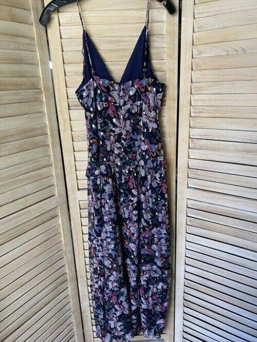 Nicole Miller Purple Blue Teal Msrp Mid Length Short Casual Dress