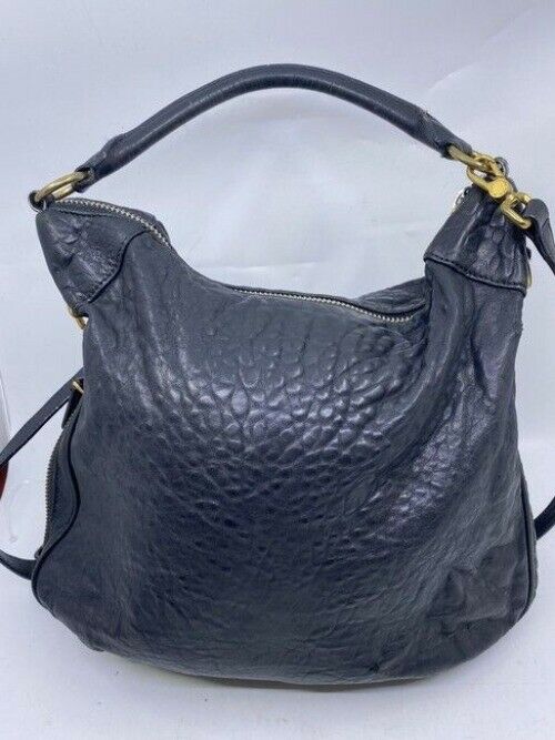 Marc By Marc Jacobs 3 Size Convertible Black Leather Cross Body Bag