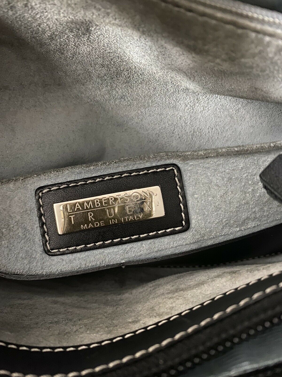 LAMBERTSON TRUEX Black Leather Classic handbag