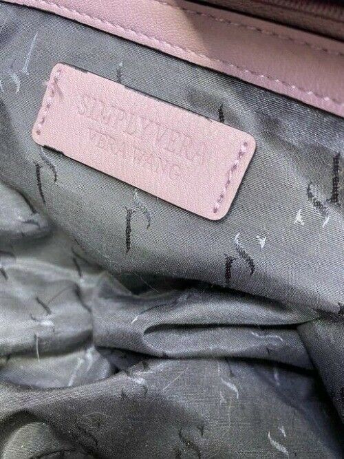 Simply Vera Vera Wang Light Purple Faux Leather Shoulder Bag