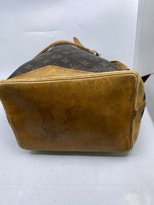 Louis Vuitton Noe Vintage Brown Monogram Canvas Shoulder Bag