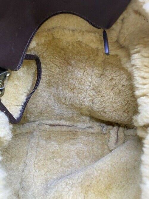 ugg australia large tan suede leather tote