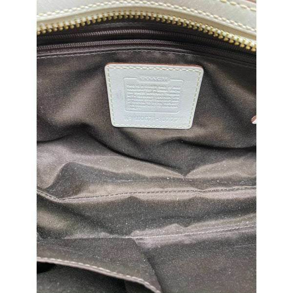 COACH Medium/Large Jacquard Fabric Signature Tote Bag