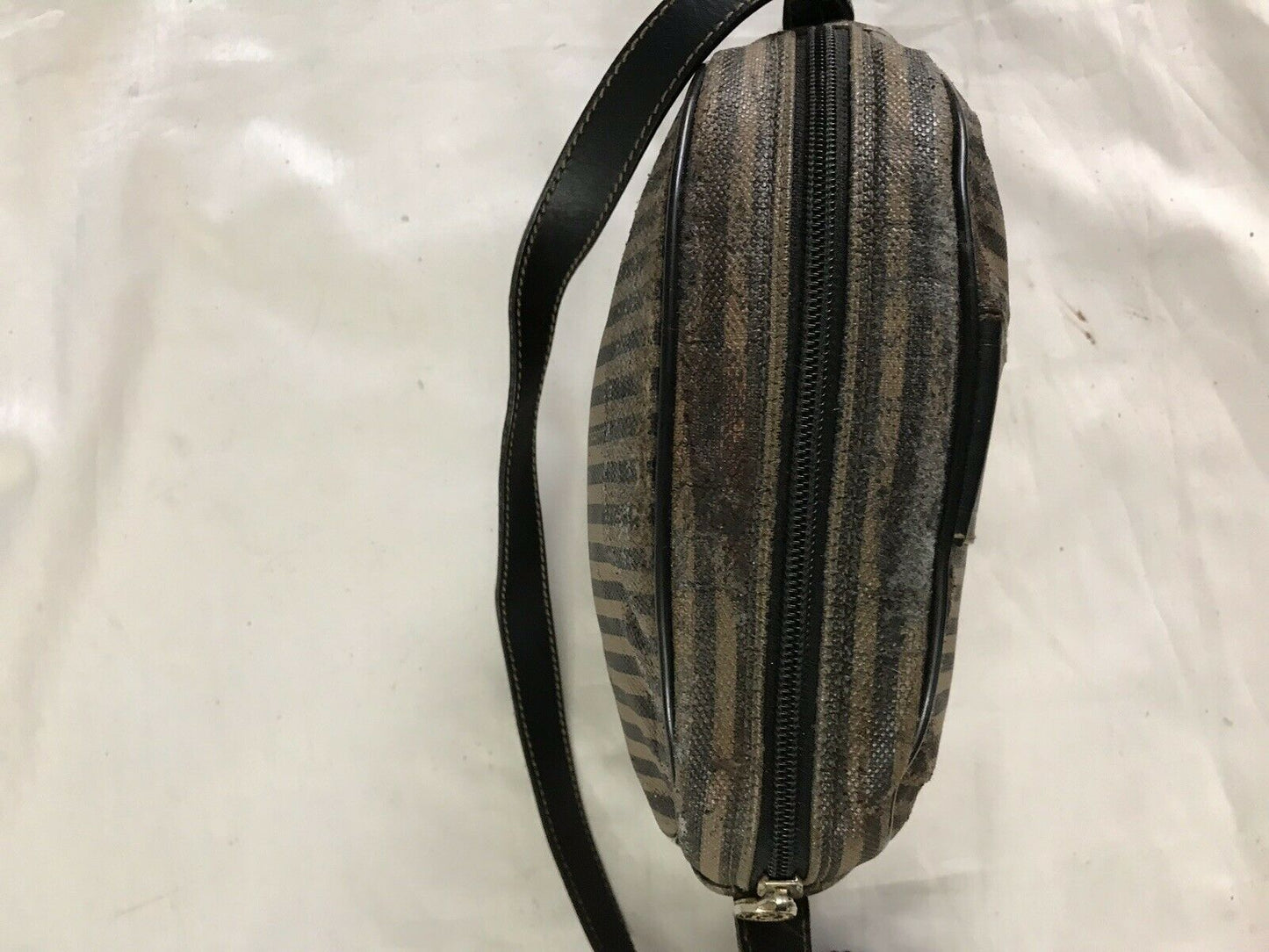 Fendi Vintage Brown Crossbody Needs Tlc