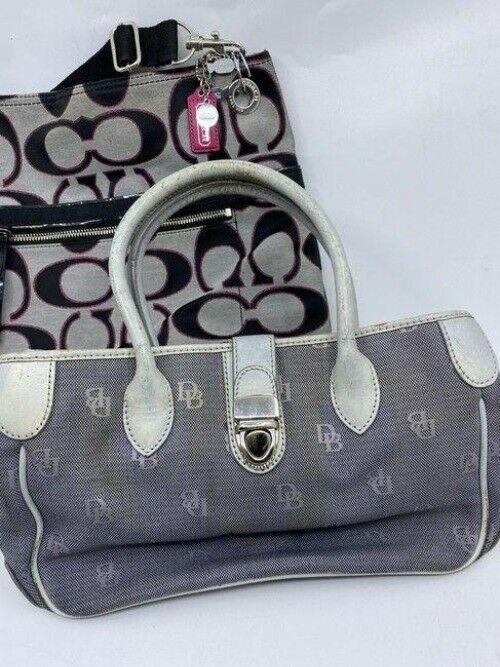 coach lot of mixed brands dooney and bourke multicolor shoulder bag