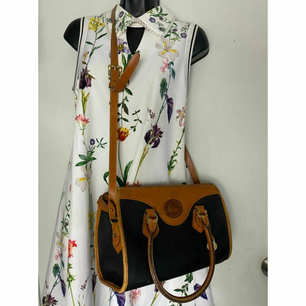 DOONEY & BOURKE Vintage Doctor Bag w/ Cross Body Strap