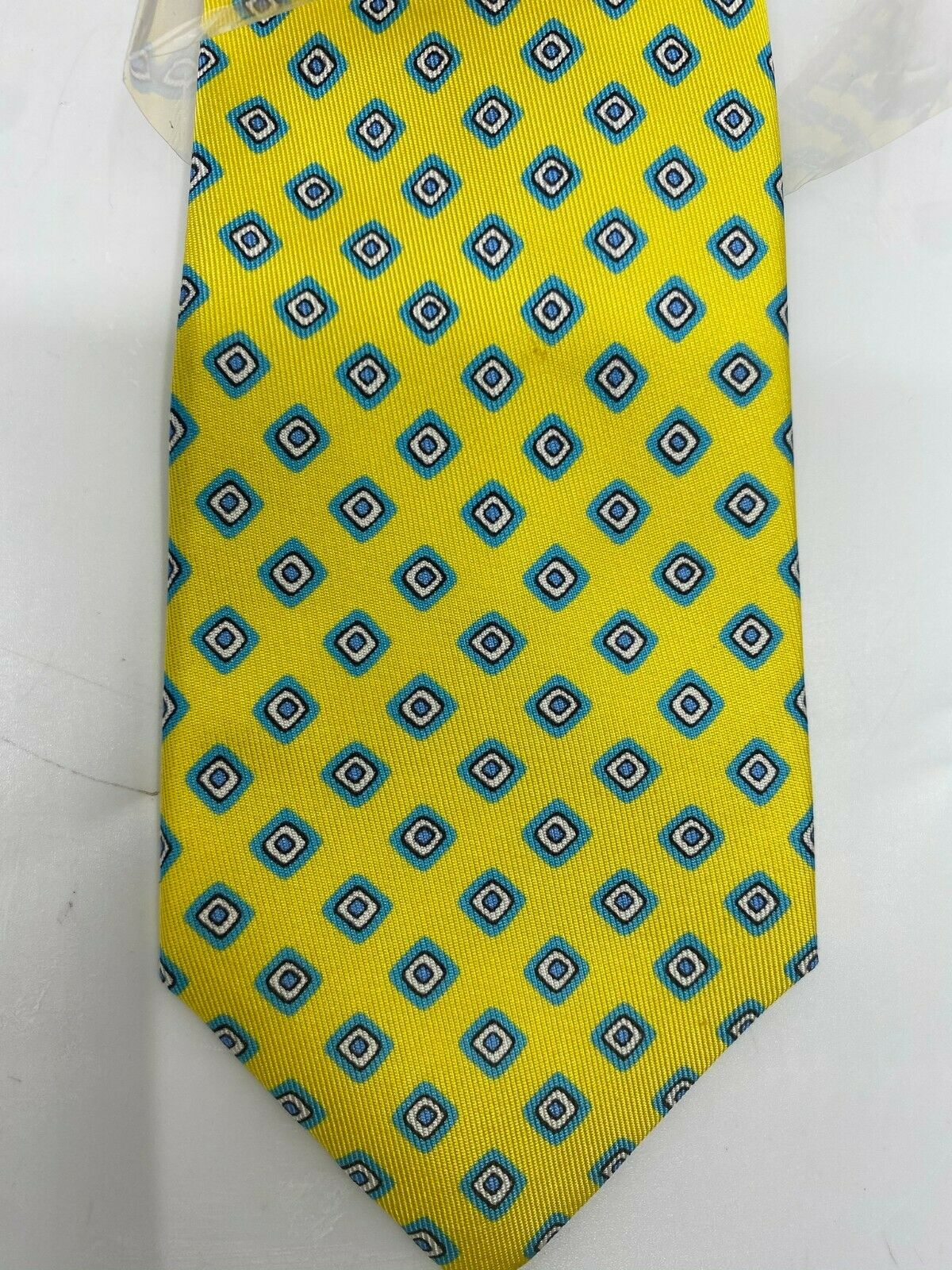 NWOT BONOBOS Neck Tie Yellow Diamond Great for Spring MSRP 98
