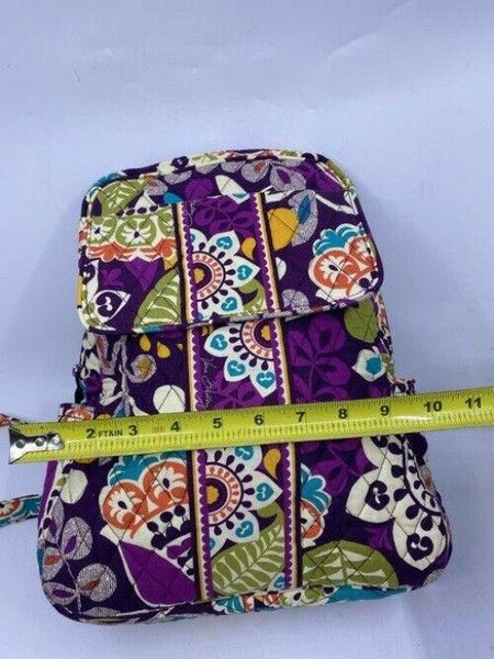 Vera Bradley Pack Msrp Purple White Green Backpack