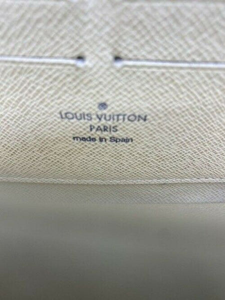 Louis Vuitton White Damier Azur Organizer Ca1089 Wallet