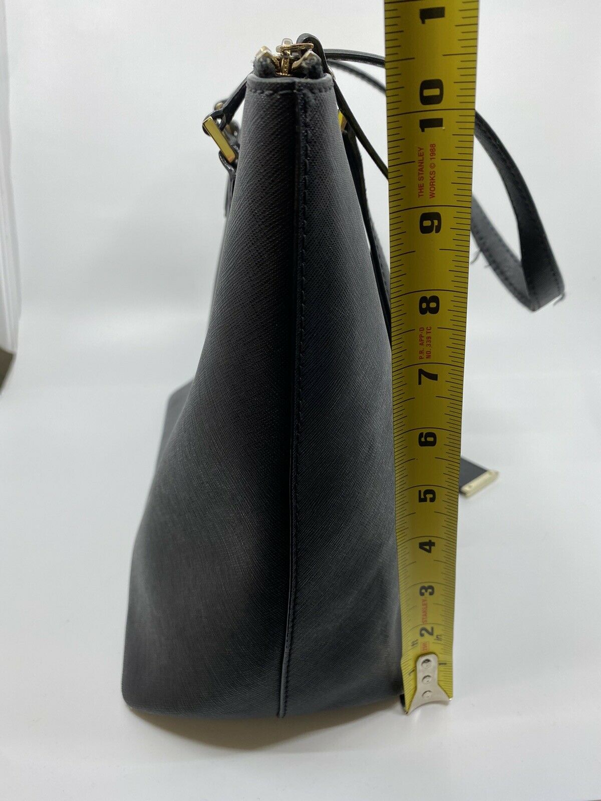 Kate Spade Black saffiano tote bag