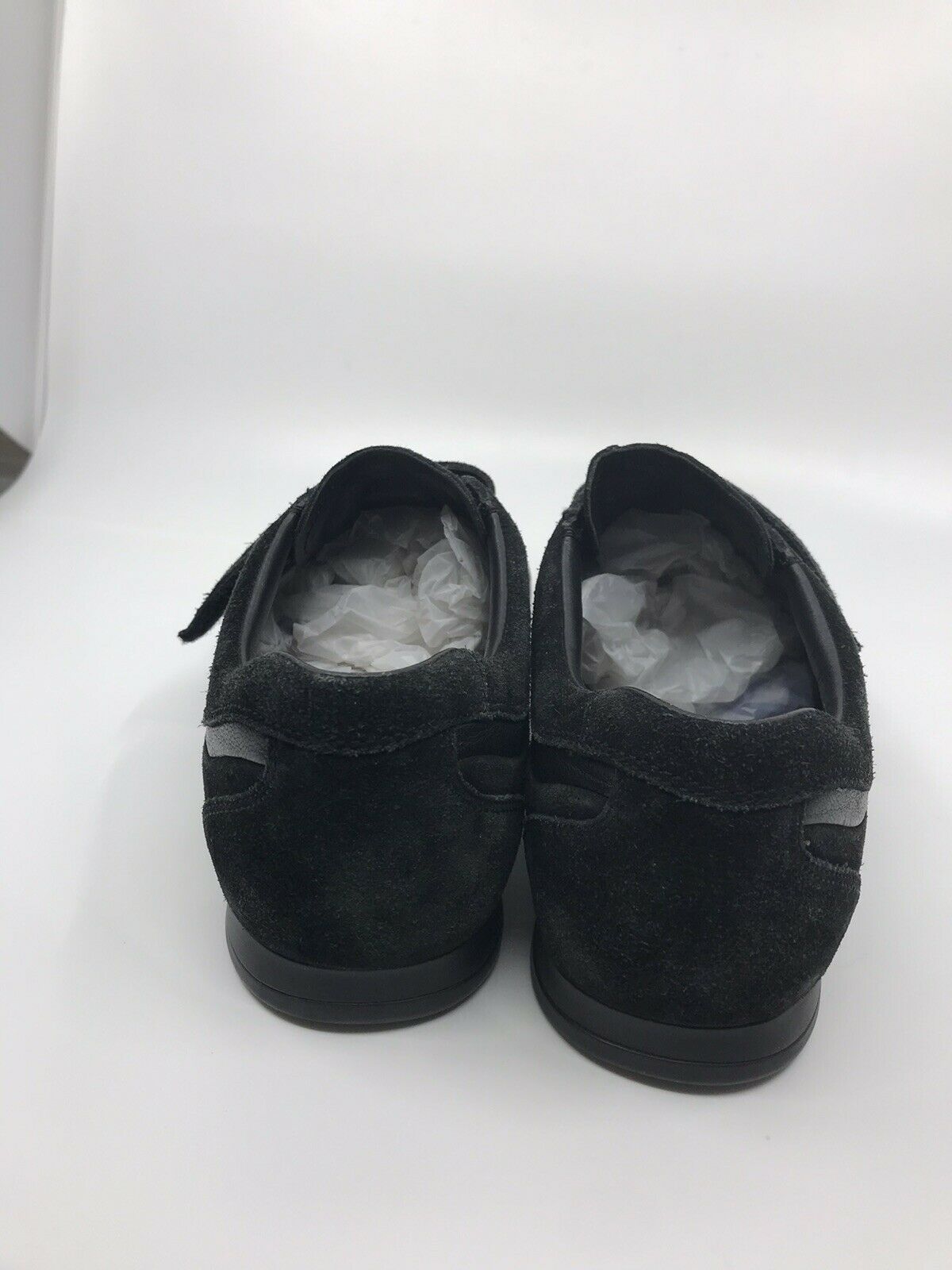 PRADA Men’s Suede Velcro Front Sneakers sz 8