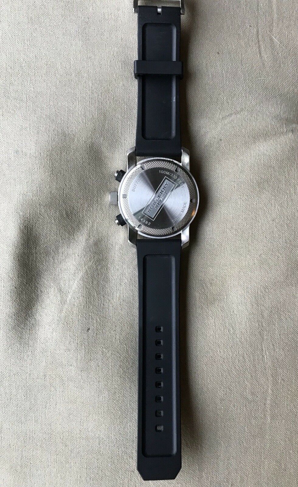 BURBERRY Brit Black Sportswatch  Unisex