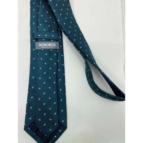 New! BONOBOS Green Premium Neck Tie Made in USA