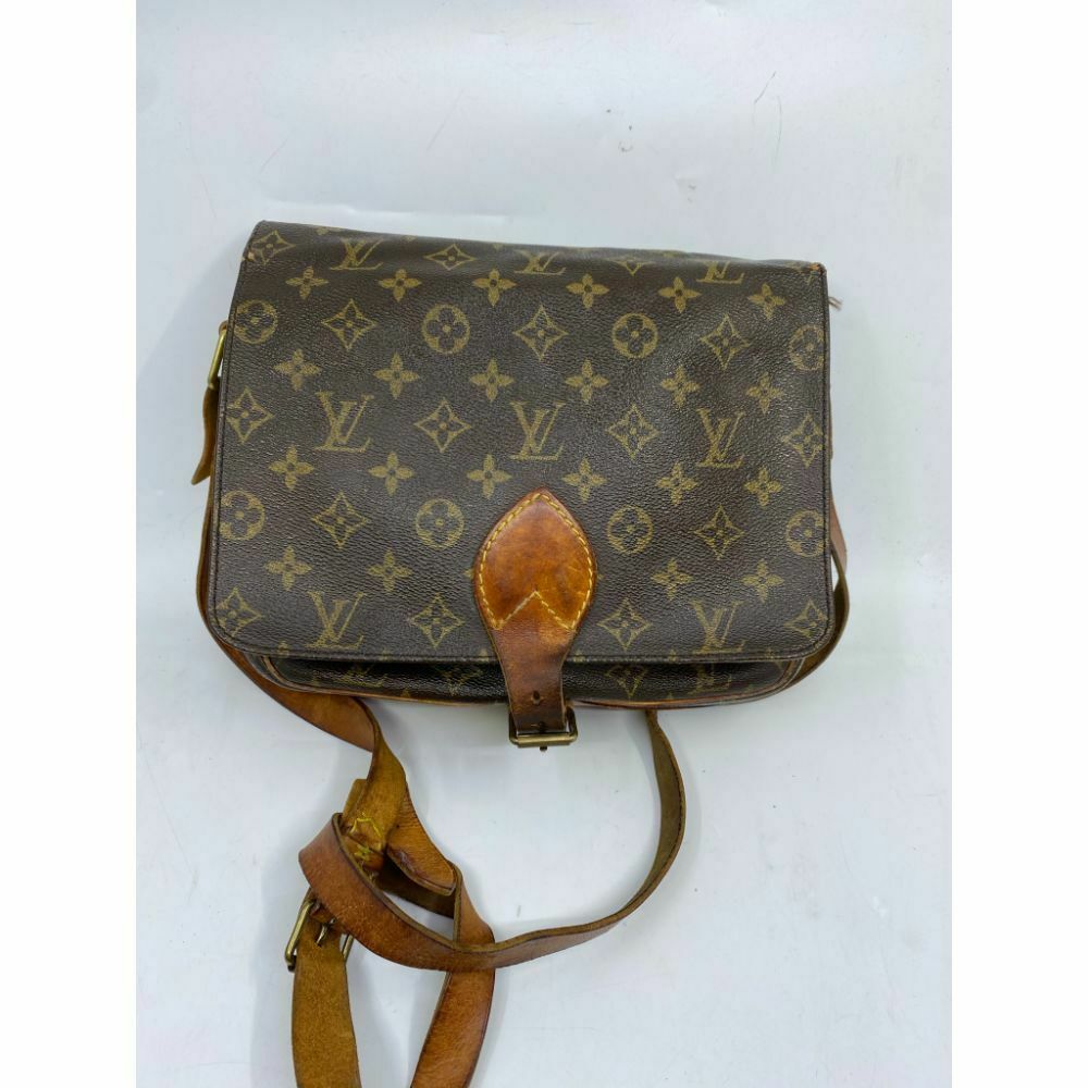 LOUIS VUITTON Brown Vintage Monogram Crossbody Bag