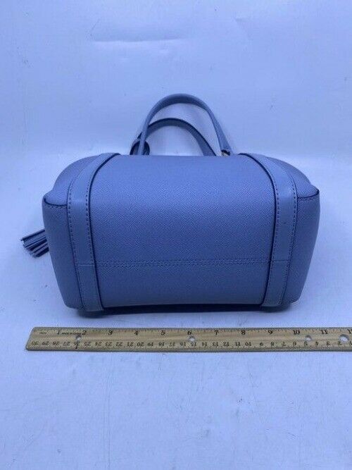 Michael Michael Kors Small Sullivan Convertible Top Zip Tote Blue Leather Cross