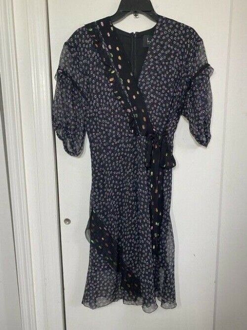 nicole miller multicolor new knee length printed msrp