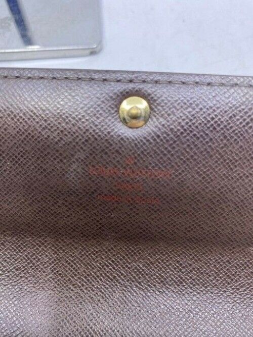 Louis Vuitton Brown Sarah De Large Canvas Travel Ca2057 Wallet