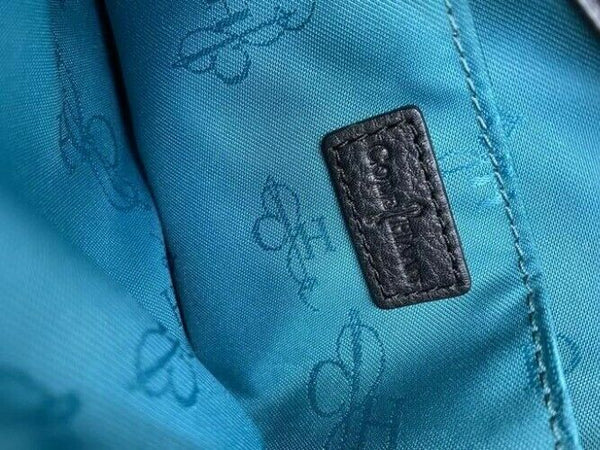 cole haan black leather cross body bag