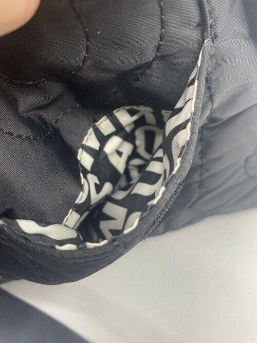 marc jacobs padded device black nylon cross body bag