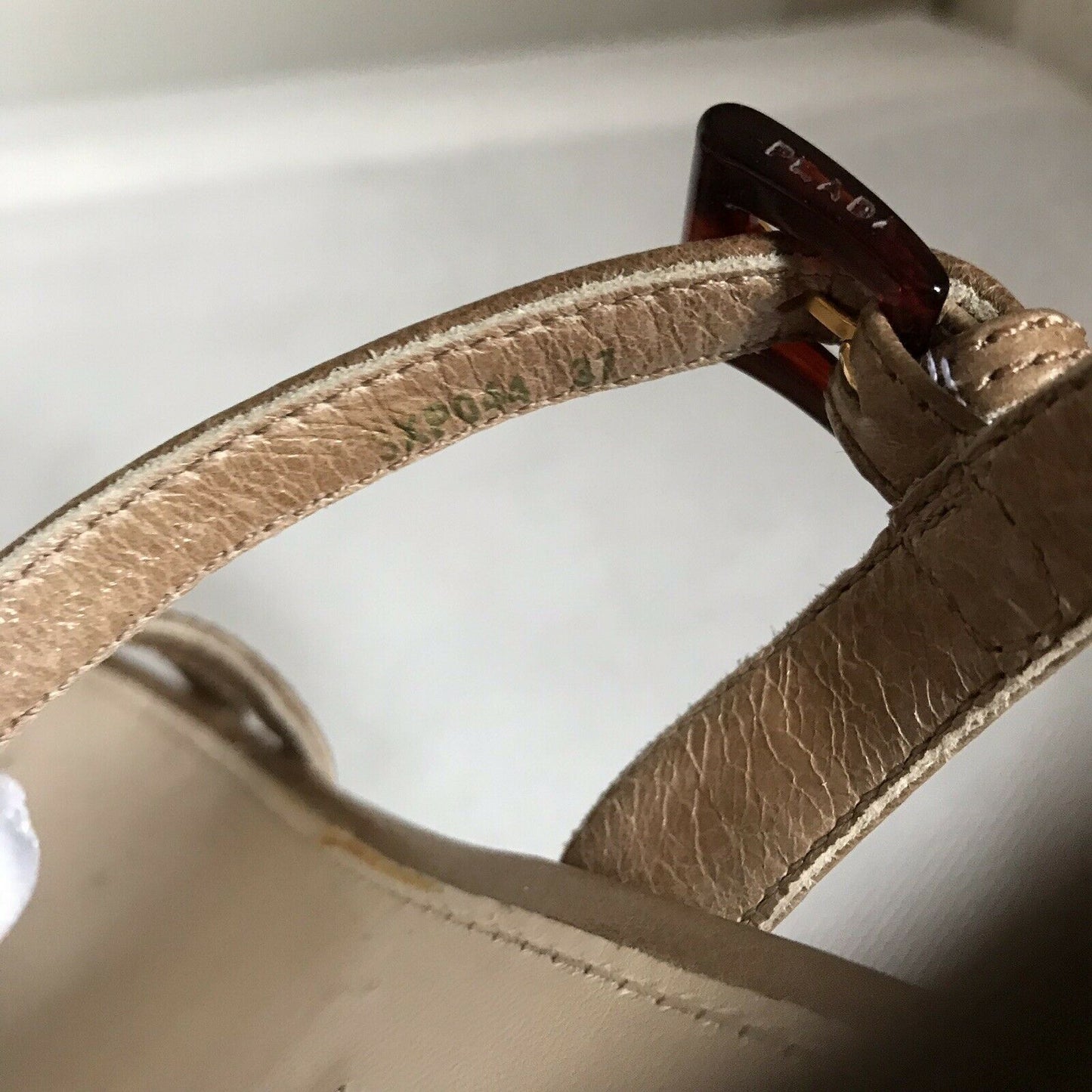 PRADA High Heel Sandals 37
