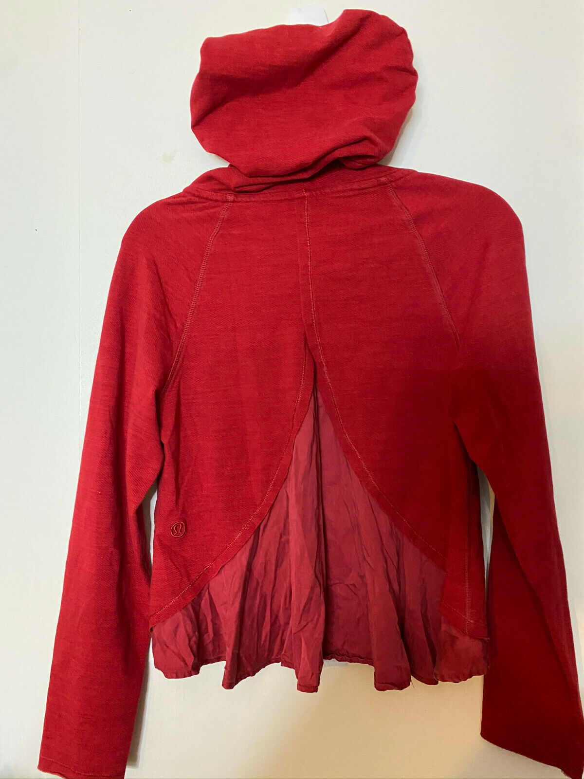 LULULEMON Womens Red Long Sleeves Stylish Hoodies Size: 4