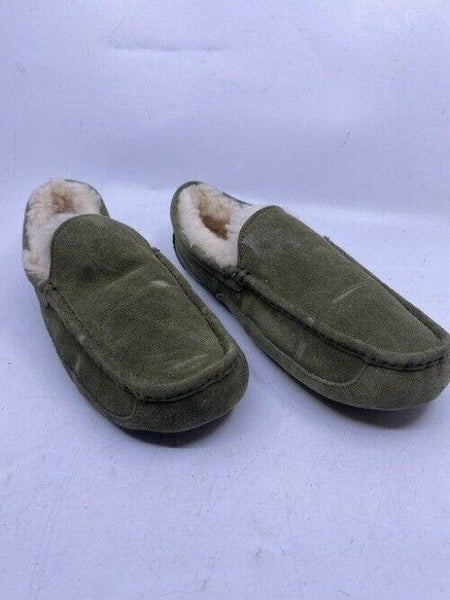 Ugg Australia Green Suede Uggpure Slippers Flats Size Us