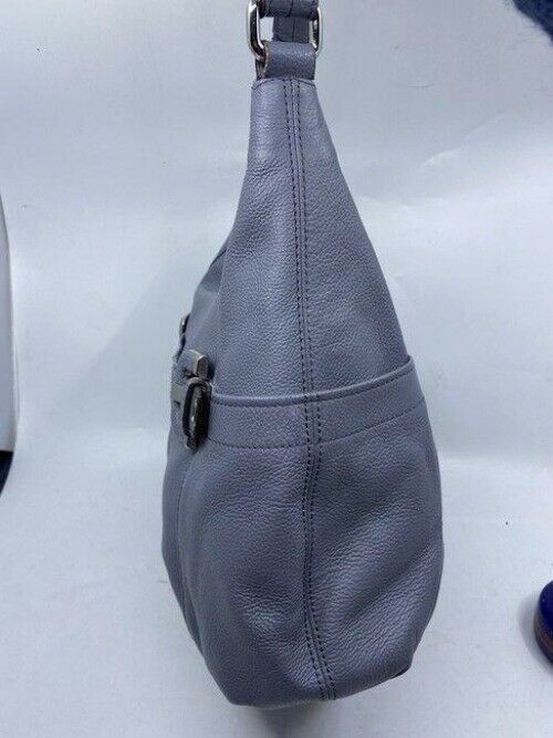 tignanello bag light purple leather tote