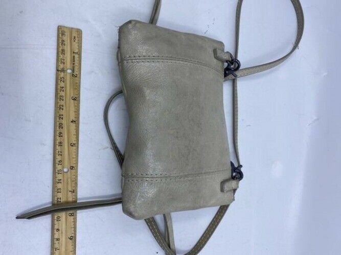 Botkier Logan Gray Leather Cross Body Bag