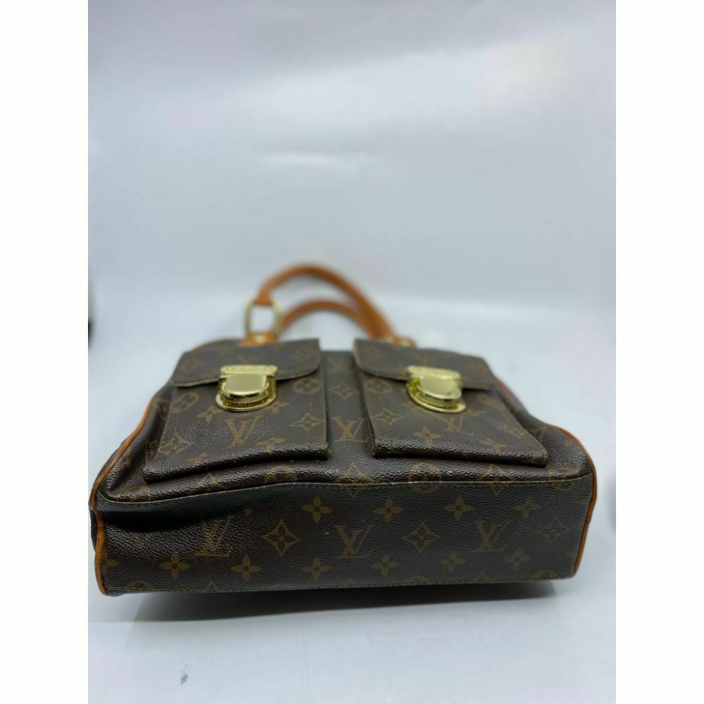 Louis Vuitton Manhattan PM Brown Tote Handbag