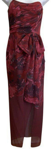 badgley mischka multicolor msrp long formal dress