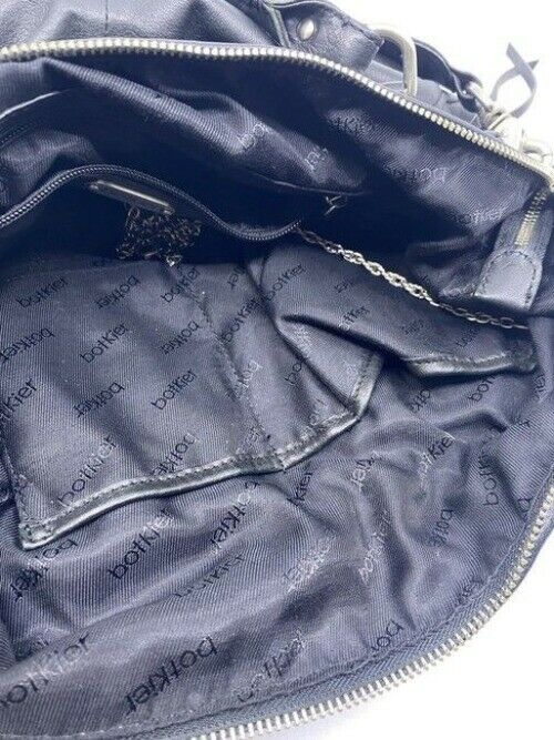 Botkier Taylor Satchel Black Leather Shoulder Bag