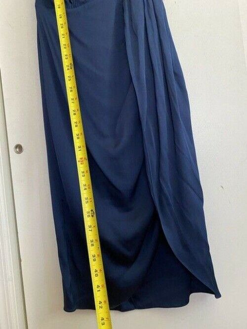 Milly navy new halter chiffon msrp