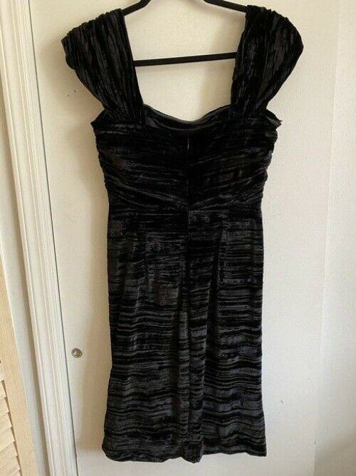 milly black new msrp short formal dress