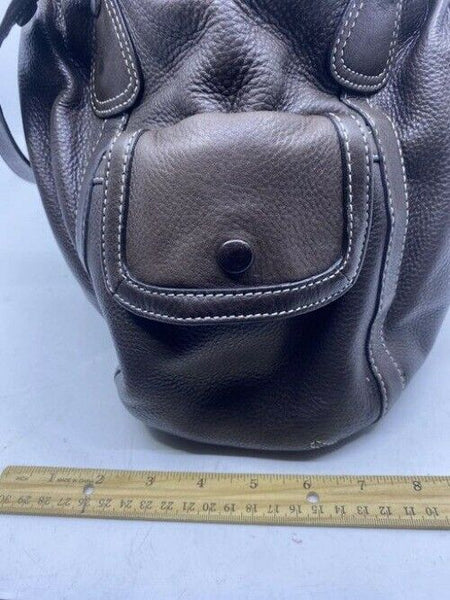 Cole Haan Hobo Nappa Brown Leather Shoulder Bag