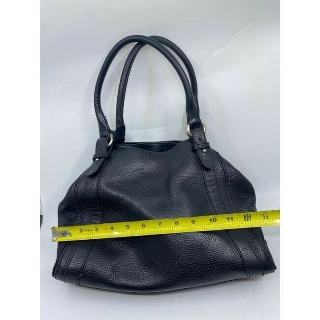 cole haan women s black leather shoulder bag