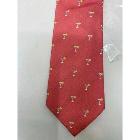 New! BONOBOS Red Premium Neck Tie Made in USA