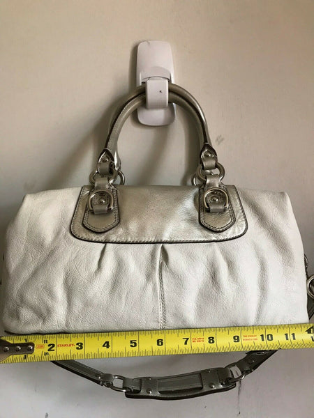 Coach shoulder bag - White Leather