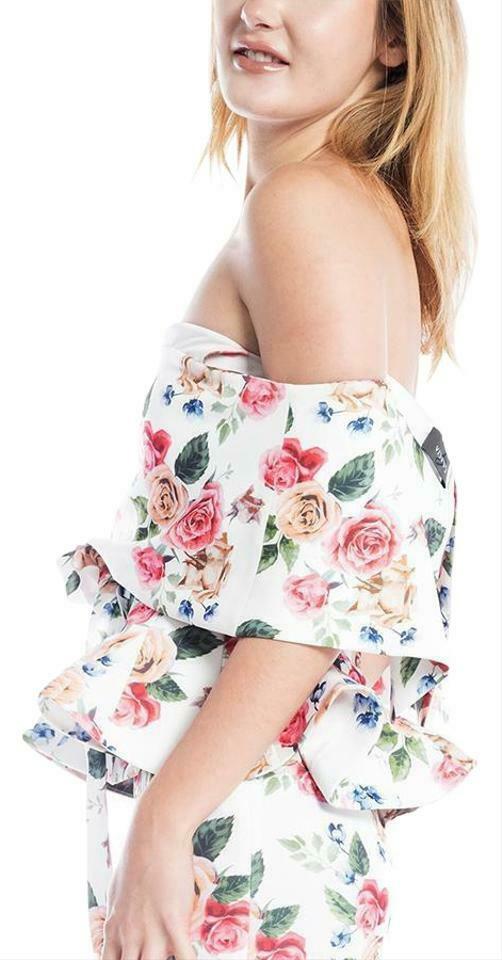 NWT! Gracia floral off The Shoulder Top