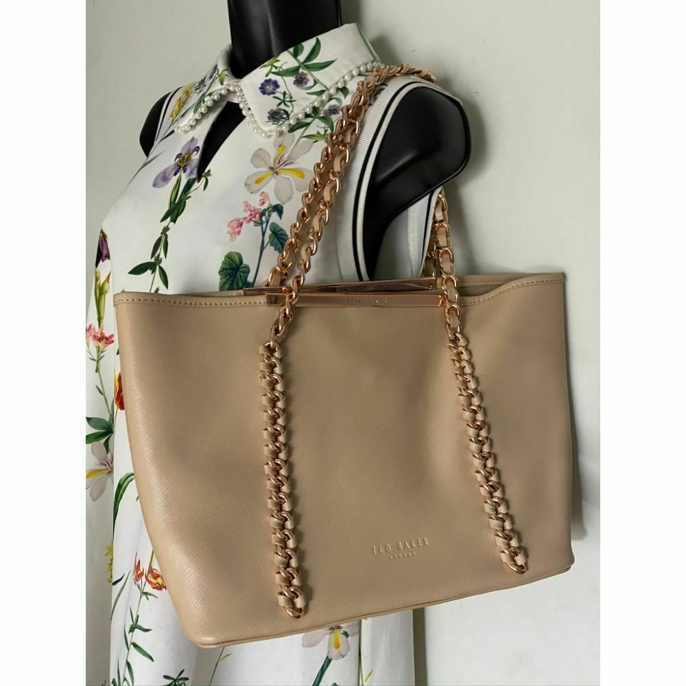 Ted Baker Tan Large Leather Shoulder Bag