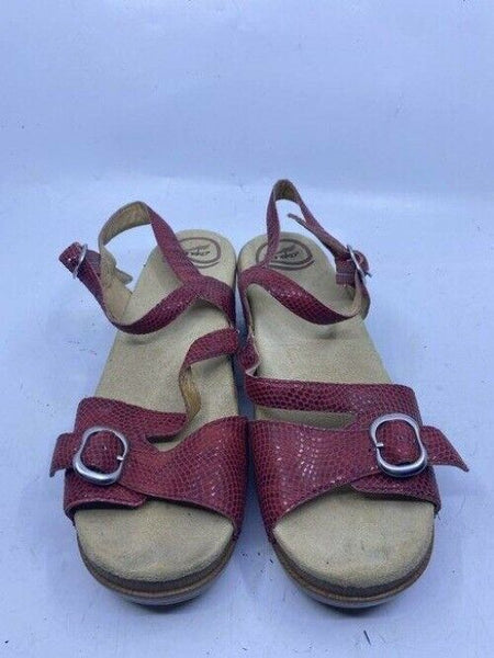 Dansko Maroon Tan Mulesslides Size Eu