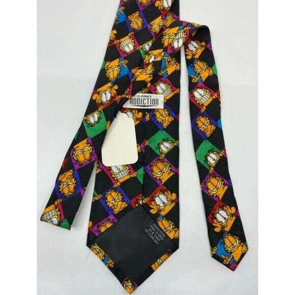 NWT Garfield Neck Tie Multicolor Novelty Item