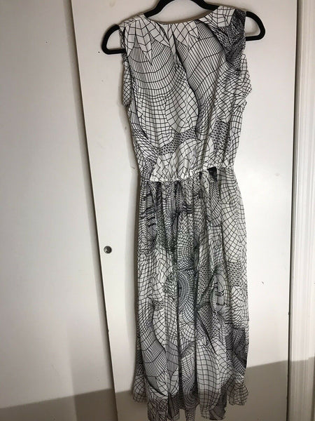 Pinkyotto Abstract Print Long  Dress