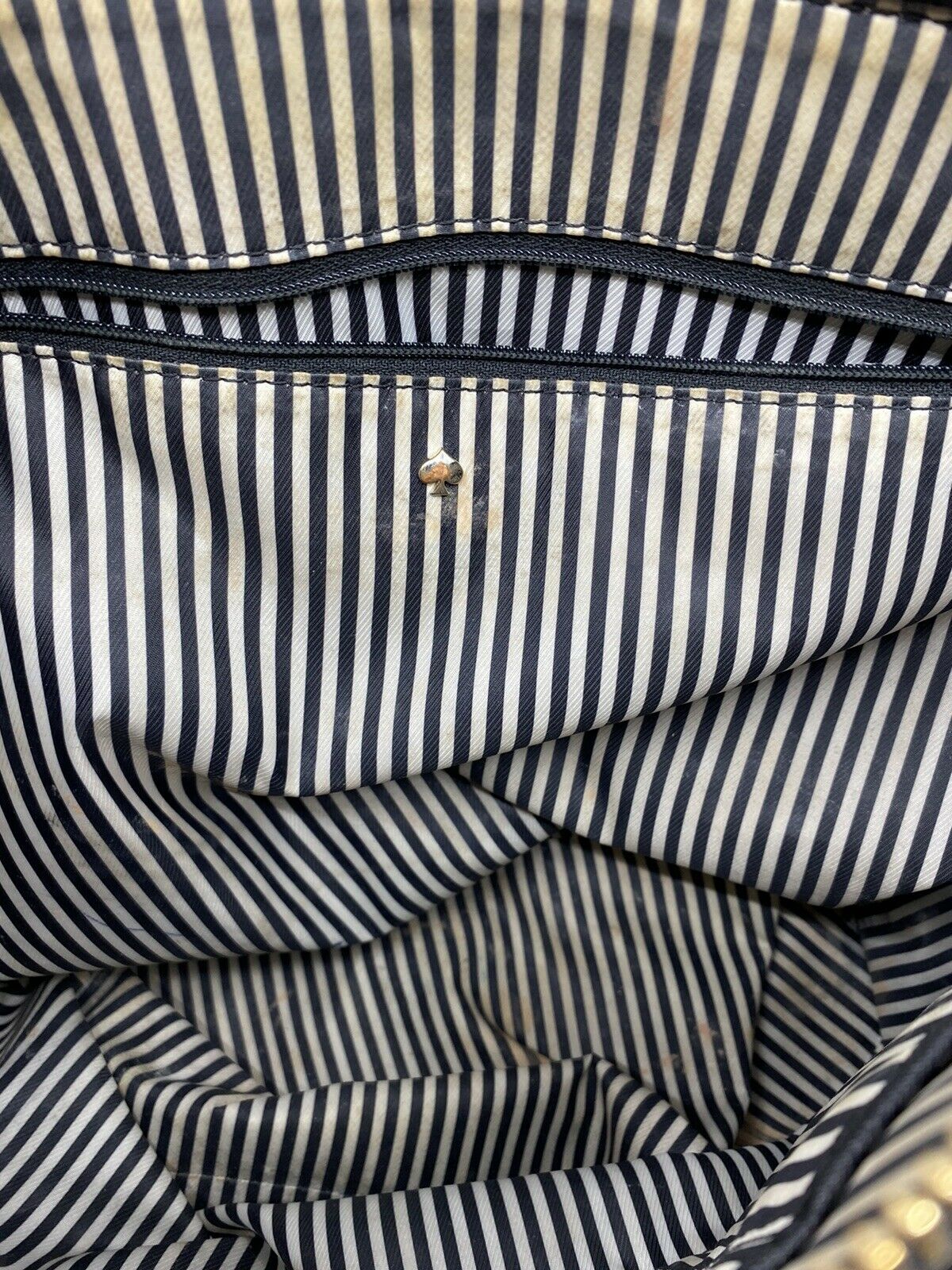 Kate Spade Black saffiano tote bag