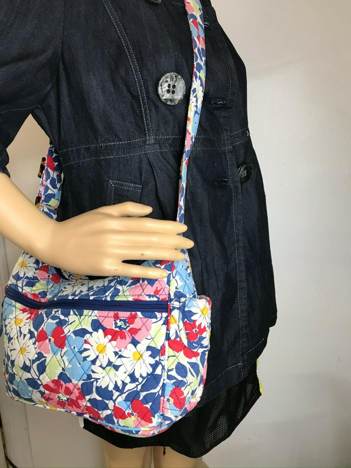 Vera Bradley Quilted Crossbody / Shoulder Bag