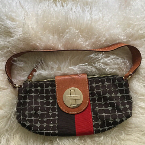 KATE SPADE Multi Color Jacquard Mini Purse Clutch