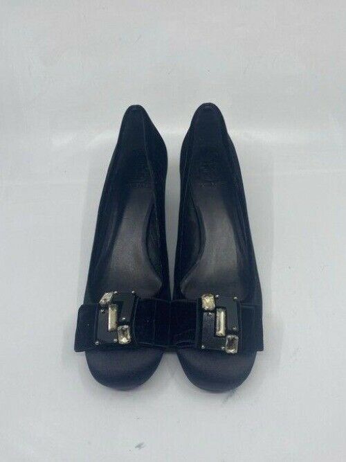 tory burch black pumps size us