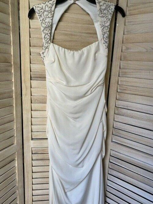 Nicole Miller Ivory Felicity Bridal Gown Msrp